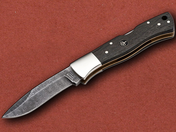 [Böker] Mamba Damascus, 1000 Year Old Bog Oak, Limited Edition
